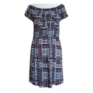 Almost Famous Juniors' Printed dress - Size XL